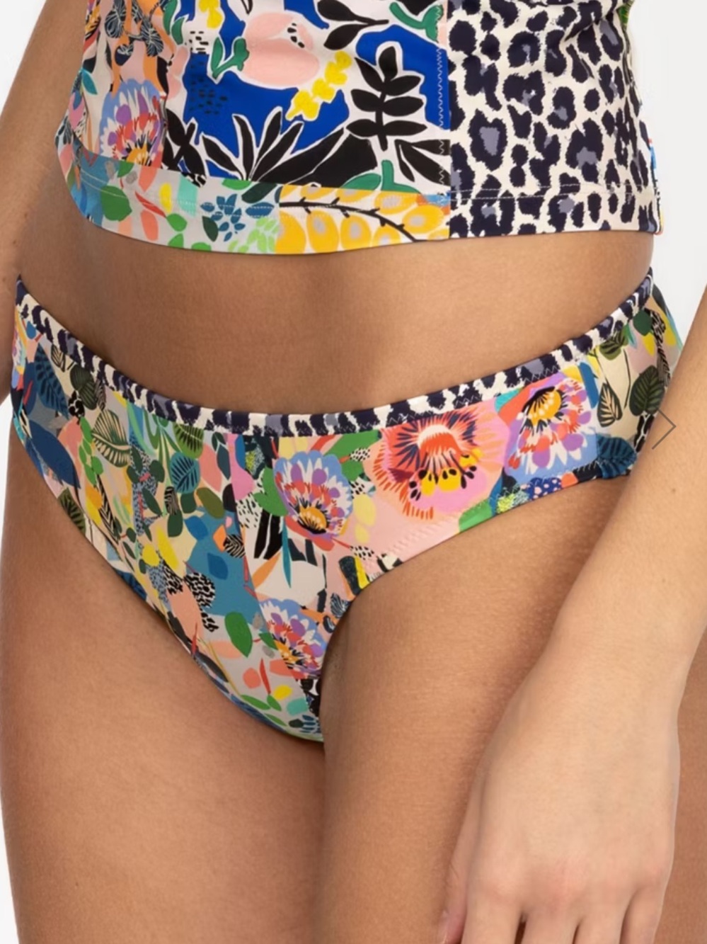 Johnny Was Layla Floral Hipster Bottom, Size XL, NWT
